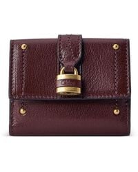 Chloé - Mini Portefeuille Paddington À Détail De Cadenas - Lyst
