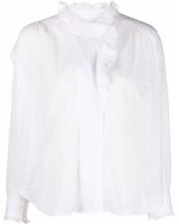 Isabel Marant - Blouse Met Ruches - Lyst