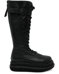 Yohji Yamamoto - Stiefel Mit Schnalle - Lyst