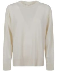P.A.R.O.S.H. - Crew-Neck Long-Sleeve Sweater - Lyst