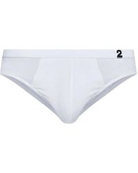 DSquared² - Slip Mit Logo-Etikett - Lyst