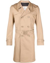 Herno - Belted Cotton Trench Coat - Lyst