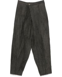 CHIAHUNG SU - Hand Dyed Low-Crotch Trousers - Lyst