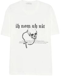 ih nom uh nit - Skull-Print T-Shirt - Lyst