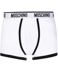 Moschino - Logo-waist Boxer Briefs - Lyst