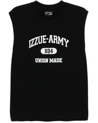 Izzue - Chaleco con logo estampado - Lyst