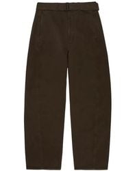 Lemaire - Twisted Belted Pants - Lyst