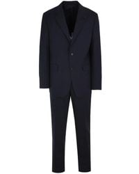 Lardini - Flower Detail Two-Piece Suit - Lyst