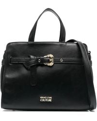Versace Jeans Couture - Logo-Plaque Tote Bag - Lyst