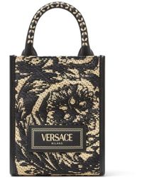 Versace - Mini Barocco Athena Tote Bag - Lyst