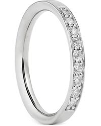 Monica Vinader - Essential Diamond Ring - Lyst