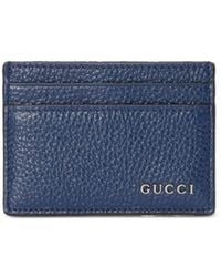 Gucci - Logo-plaque Cardholder - Lyst