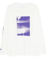 Oamc Peacemaker - Panorama-Print Long-Sleeve T-Shirt - Lyst