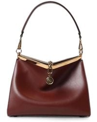 Etro - Medium Vela Leather Shoulder Bag - Lyst