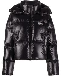 Duvetica - Logo-Patch Puffer Jacket - Lyst
