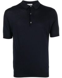 John Smedley - Fine-knit Polo Shirt - Lyst