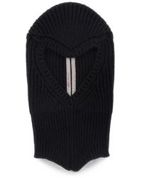 Rick Owens - Ribbed-Knit Cashmere And Wool Balaclava - Lyst