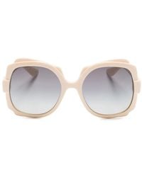 Gucci - Tortoiseshell-Effect Square-Frame Sunglasses - Lyst
