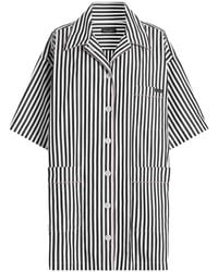 Dolce & Gabbana - Striped Poplin Shirt - Lyst