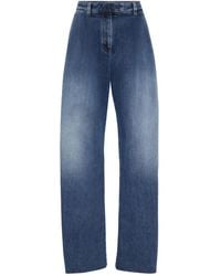 Brunello Cucinelli - Jeans Mit Weitem Bein - Lyst