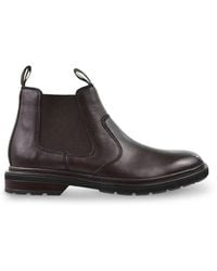 Clarks - Burchill Up Leather Chelsea Boots - Lyst
