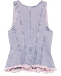 Marques'Almeida - デニムトップ - Lyst