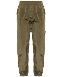 Stone Island - Logo-Patch Track Pants - Lyst