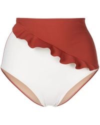 Evarae - Bikinislip Met Ruches - Lyst