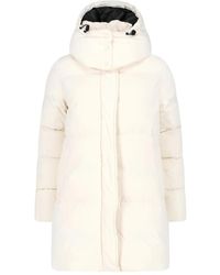 Aspesi - Hooded Down-Padded Coat - Lyst