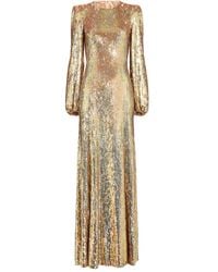 Jenny Packham - Paradise パフスリーブ マキシドレス - Lyst