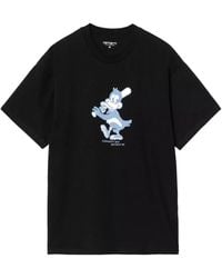 Carhartt - T-Shirt Home Run Con Stampa Grafica - Lyst