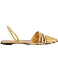 Giuseppe Zanotti - Pumps Basse Claralie Con Strass - Lyst