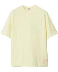 Burberry - T-shirt en coton à logo EKD - Lyst
