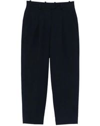 Circolo 1901 - Pleated Cropped Trousers - Lyst