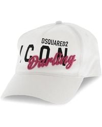 DSquared² - Icon Embroidered Baseball Cap - Lyst