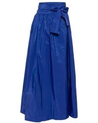 Co.Go - Tie-Waist Gathered Maxi Skirt - Lyst