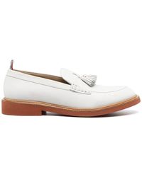 Thom Browne - Tasselled Leather Loafers - Lyst