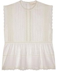 The Great - Sonnet Top Met Kant - Lyst