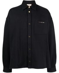 Buscemi - Hemd Mit Logo-Schild - Lyst