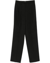 Manuel Ritz - Pantalones Rectos Con Pinzas - Lyst