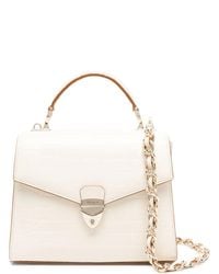 Aspinal of London - Midi Mayfair Top-Handle Bag - Lyst