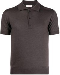 Valentino Garavani - Knitted Short-Sleeve Polo Shirt - Lyst