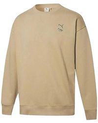 PUMA - X Maison Kitsune Crew-Neck Sweatshirt - Lyst