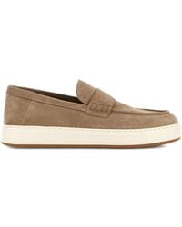 Hogan - H-Tv Suede Loafers Shoes - Lyst