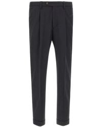Devore - Pantalones Rectos Con Pinzas - Lyst