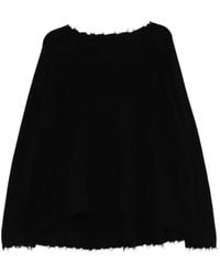 Rundholz - Frayed-Edge Sweater - Lyst