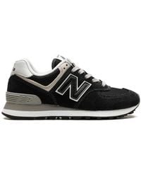 New Balance - 574 Panelled Low-Top Sneakers - Lyst