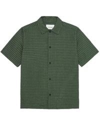 Les Deux - Seersucker Short-Sleeve Shirt - Lyst