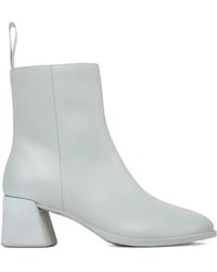 Camper - Bottines Zippées En Cuir À Talon Épais - Lyst