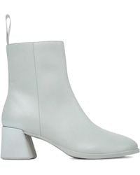 Camper - Leather Zip-Fastening Block-Heel Boots - Lyst